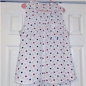 Express Polka Dot Top